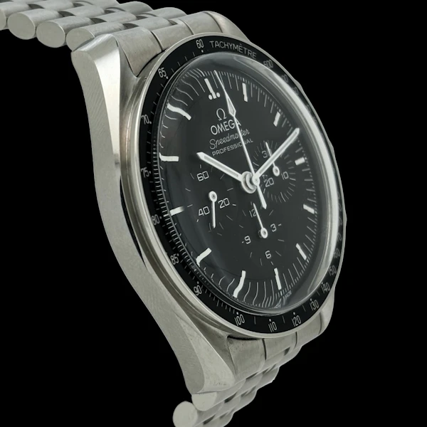 OMEGA SPEEDMASTER PROFESSIONAL MOONWATCH 310.30.42.50.01.001 HESALITE 2023 NEW CLASP FULL SET - image 2