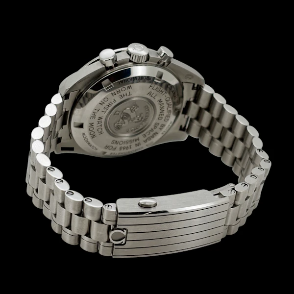 OMEGA SPEEDMASTER PROFESSIONAL MOONWATCH 310.30.42.50.01.001 HESALITE 2023 NEW CLASP FULL SET - image 4