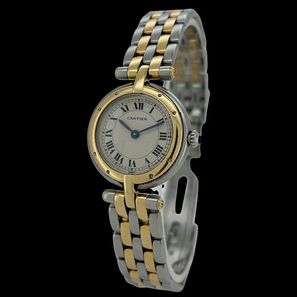 CARTIER PANTHERE VENDOME SS/YELLOW GOLD FULL SET 1996 - CARTIER SERVICED - image 1