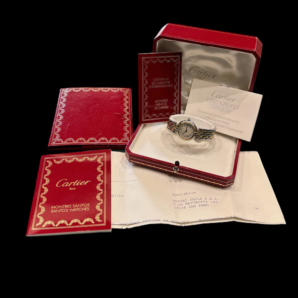 CARTIER PANTHERE VENDOME SS/YELLOW GOLD FULL SET 1996 - CARTIER SERVICED - image 6