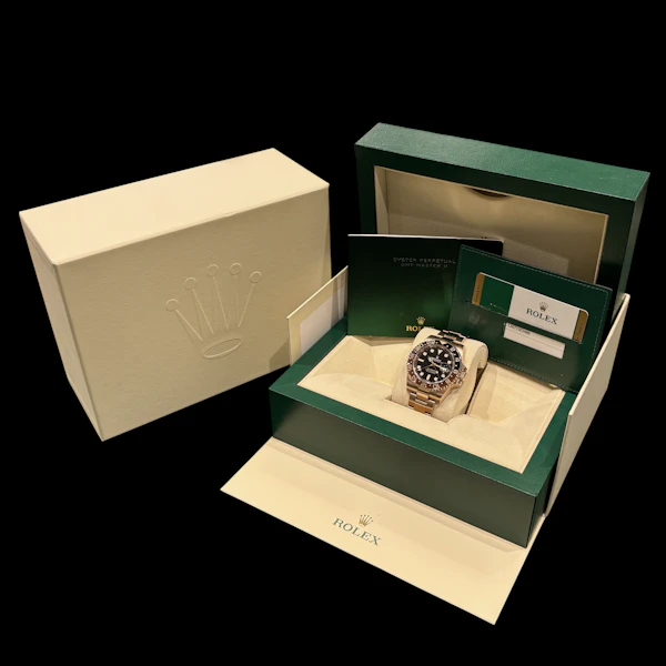 ROLEX GMT MASTER II 126715 CHNR EVEROSE GOLD FULL SET 2019 - image 6