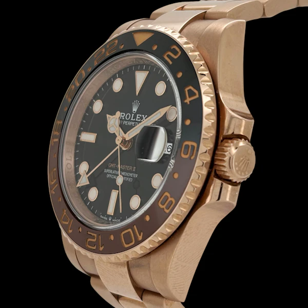 ROLEX GMT MASTER II 126715 CHNR EVEROSE GOLD FULL SET 2019 - image 2