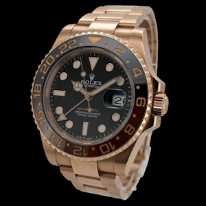 ROLEX GMT MASTER II 126715 CHNR EVEROSE GOLD FULL SET 2019