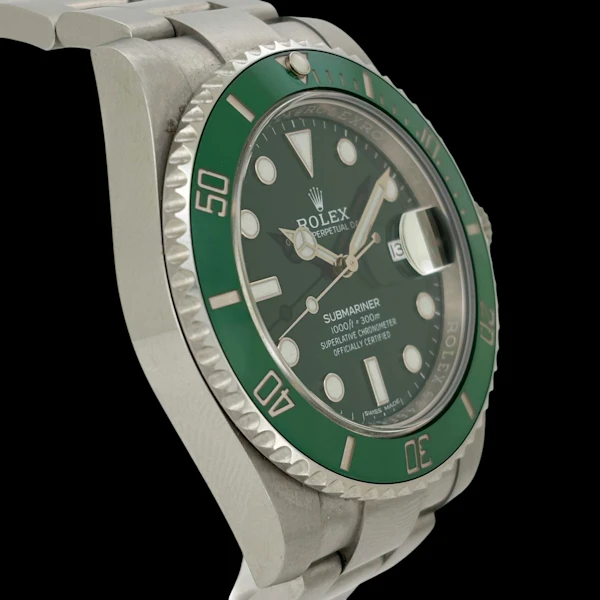 ROLEX SUBMARINER GREEN HULK FULL SET 2017 - image 3