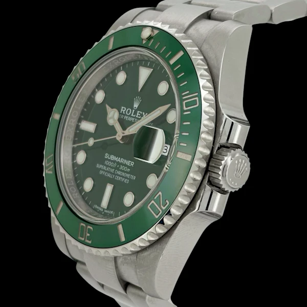 ROLEX SUBMARINER GREEN HULK FULL SET 2017 - image 2