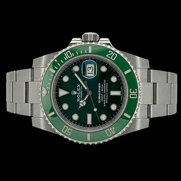 ROLEX SUBMARINER GREEN HULK FULL SET 2017 - image 4