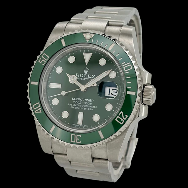 ROLEX SUBMARINER GREEN HULK FULL SET 2017 - image 1