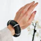 Ebony Diamond And Platinum Cuff Bracelet - image 4