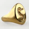 Nautical Crest Intaglio Signet Ring - Saddingtons Jewellery Stand 375 - image 2