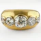 1950’s 5 Stone Diamond Ring 2.15ct - Saddingtons Jewellery Stand 375 - image 1