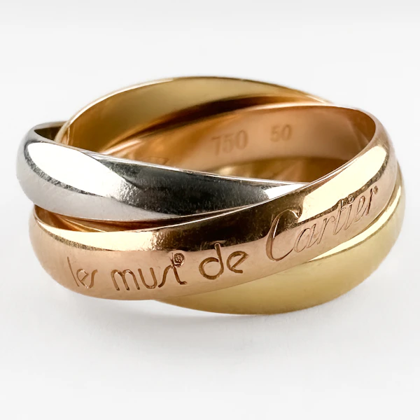 Les Must de Cartier Trinity Ring - Saddingtons Jewellery Stand 375 - image 1