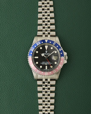 Rolex Ref. 1675 GMT-Master Pepsi Jubilee Bracelet Rolex Box 1978