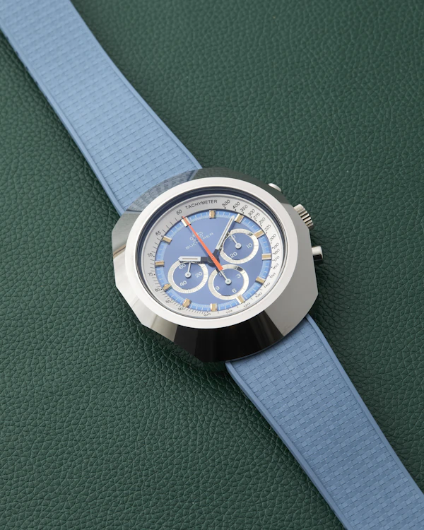 Bucherer Ref. 9656 Tungsten Blue Dial Chronograph 'Anakin Skywalker' 1970 - image 13
