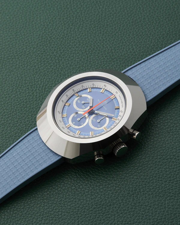Bucherer Ref. 9656 Tungsten Blue Dial Chronograph 'Anakin Skywalker' 1970 - image 10