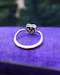 Downstairs at Grays: Diamond Heart Shaped 18 Carat Gold & Platinum Ring - image 3