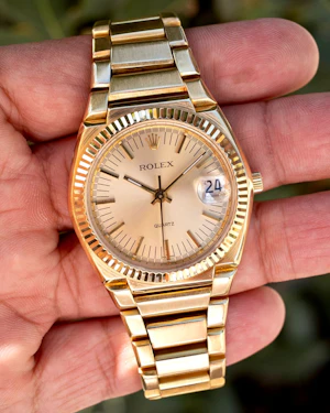 1971 Limited Edition Rolex ‘Texano’ 5100 Oysterquartz - Beta 21 - 18k Gold Rare Vintage