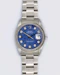 2002 Rolex Datejust 16234 Sodalite Stone Diamond Dot Dial White Gold Fluted - Rare Collector Piece Oyster Bracelet - image 8