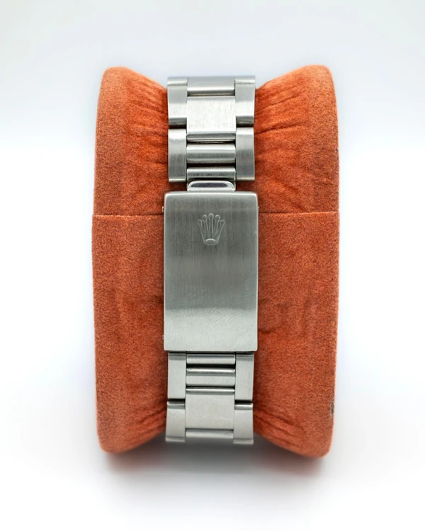 2002 Rolex Datejust 16234 Sodalite Stone Diamond Dot Dial White Gold Fluted - Rare Collector Piece Oyster Bracelet - image 7