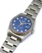 2002 Rolex Datejust 16234 Sodalite Stone Diamond Dot Dial White Gold Fluted - Rare Collector Piece Oyster Bracelet - image 9