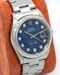 2002 Rolex Datejust 16234 Sodalite Stone Diamond Dot Dial White Gold Fluted - Rare Collector Piece Oyster Bracelet - image 4