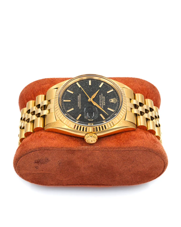 1965 Tropical Gilt Arabic Rolex Datejust 1601 - 18k Yellow Gold Jubilee 36mm Excellent Condition Rare Vintage - image 6