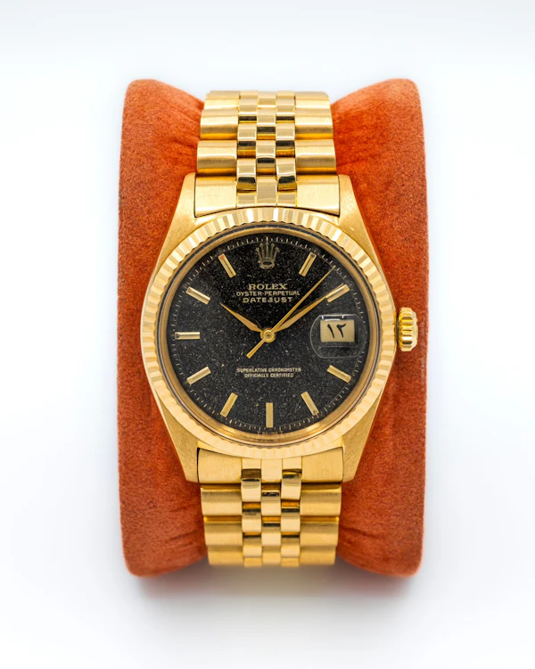 1965 Tropical Gilt Arabic Rolex Datejust 1601 - 18k Yellow Gold Jubilee 36mm Excellent Condition Rare Vintage - image 4