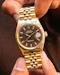 1965 Tropical Gilt Arabic Rolex Datejust 1601 - 18k Yellow Gold Jubilee 36mm Excellent Condition Rare Vintage - image 1