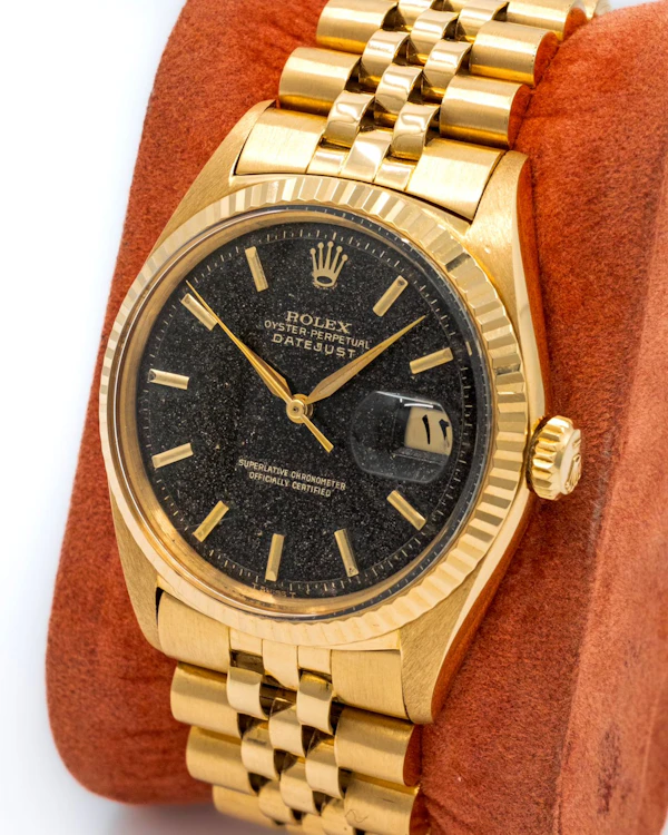 1965 Tropical Gilt Arabic Rolex Datejust 1601 - 18k Yellow Gold Jubilee 36mm Excellent Condition Rare Vintage - image 5