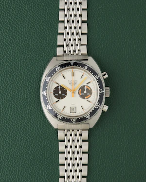 Heuer Ref. 73663 Autavia Orange Boy Gay Freres Bracelet