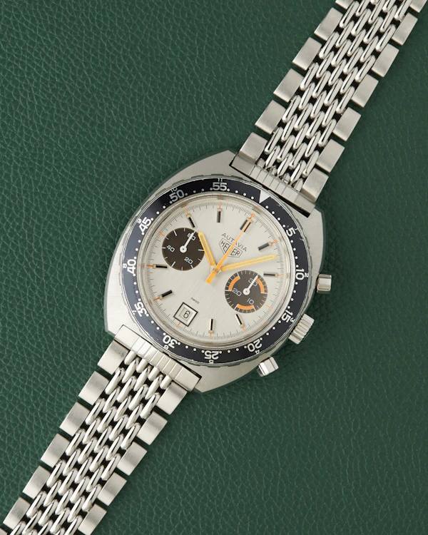 Heuer Ref. 73663 Autavia Orange Boy Gay Freres Bracelet - image 3