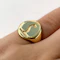 Sea Serpent Intaglio Signet Ring - Saddingtons Jewellery Stand 375 - image 5