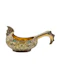 Large Russian sliver gilt cloisonné and shaded enamel kovsh, Moscow, c.1910 by 11th Artel. - image 1