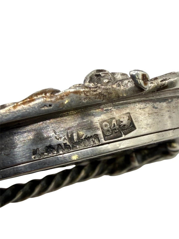 Faberge silver photograph frame, Moscow, 1890s. - image 6