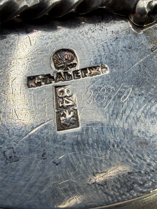 Faberge silver photograph frame, Moscow, 1890s. - image 7