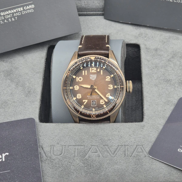 Tag Heuer Autavia Chronometer 42mm WBE5191.FC8276 - image 9