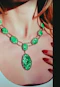 Antique Jade Necklace - image 3