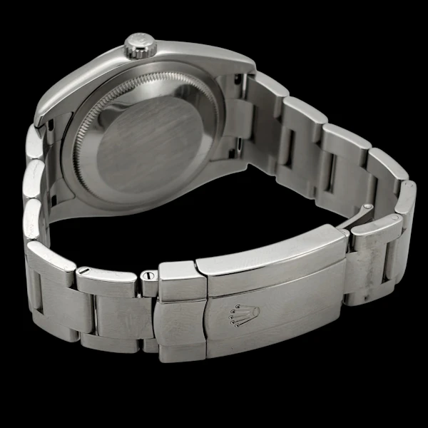 ROLEX OYSTER PERPETUAL 36 BLUE DIAL FULL SET 2010 - 116000 - image 5