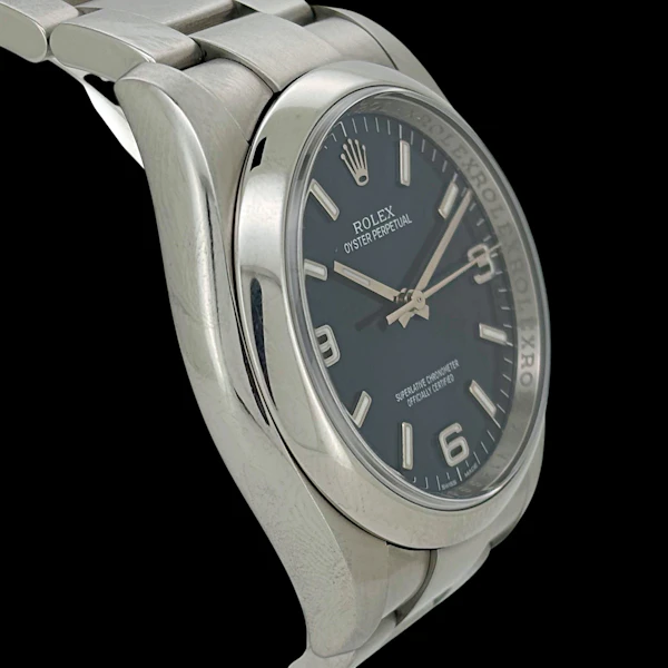 ROLEX OYSTER PERPETUAL 36 BLUE DIAL FULL SET 2010 - 116000 - image 3