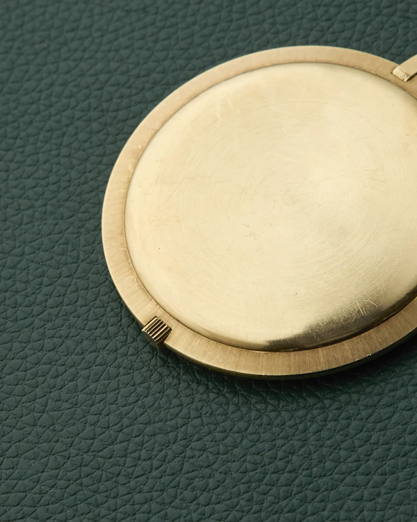 Piaget 18k Yellow Gold Roman Numerals Pocket Pendant Watch - image 6