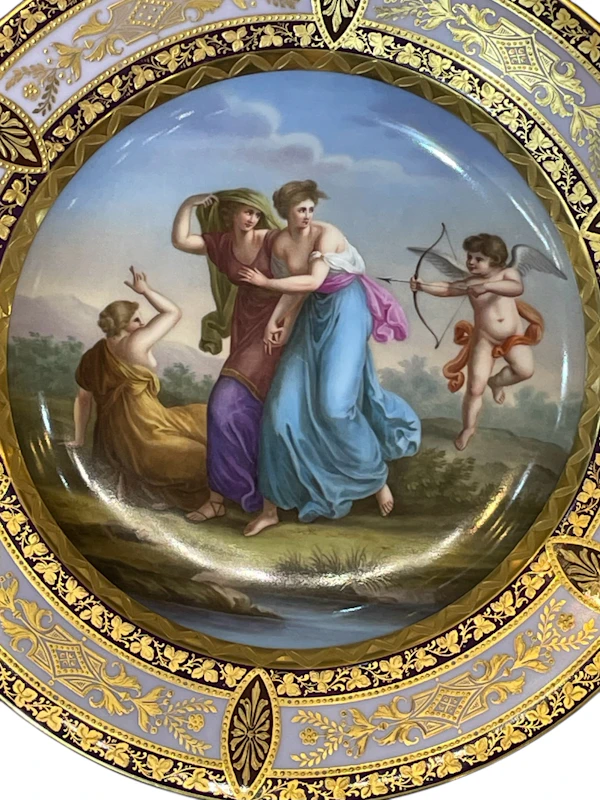Vienna porcelain plate - image 2