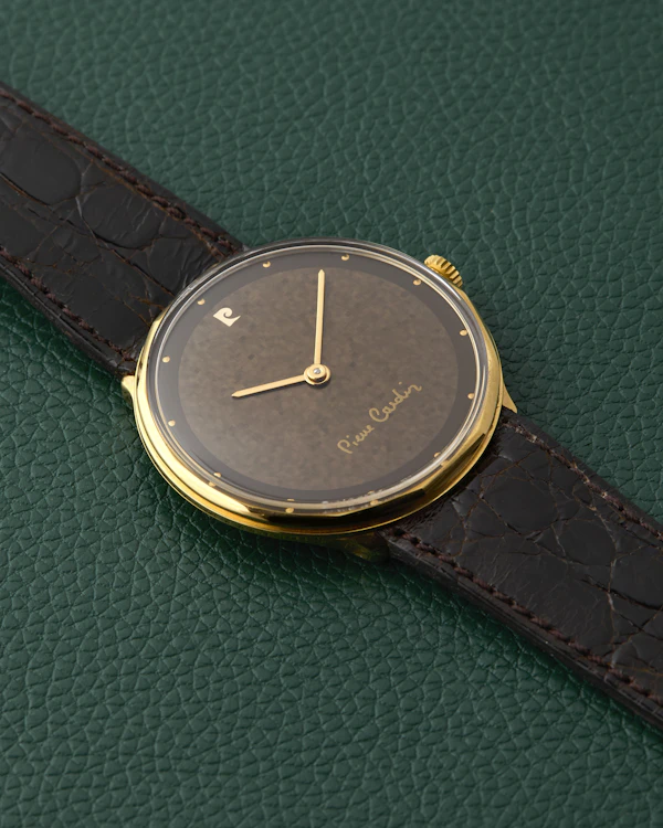 Pierre Cardin Ref. 1003 Brown Mosaic Dial NOS - image 4