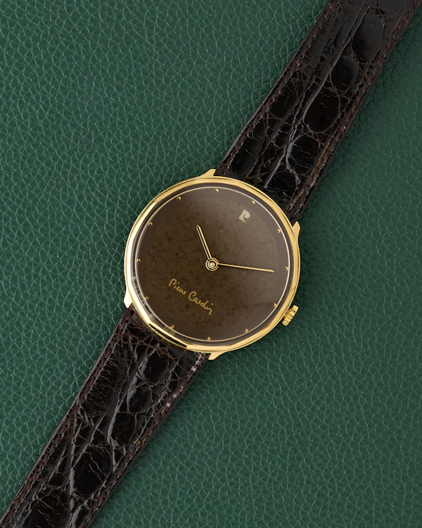 Pierre Cardin Ref. 1003 Brown Mosaic Dial NOS - image 3