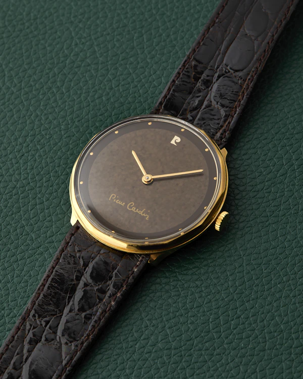 Pierre Cardin Ref. 1003 Brown Mosaic Dial NOS - image 5