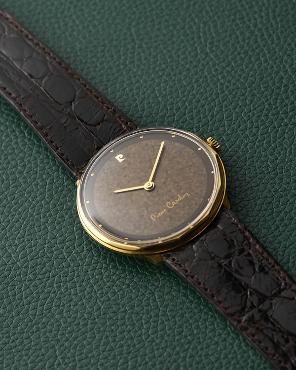 Pierre Cardin Ref. 1003 Brown Mosaic Dial NOS - image 7