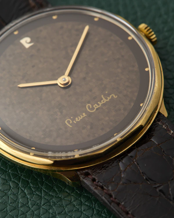 Pierre Cardin Ref. 1003 Brown Mosaic Dial NOS - image 6