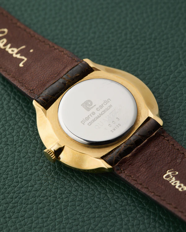 Pierre Cardin Ref. 1003 Brown Mosaic Dial NOS - image 8