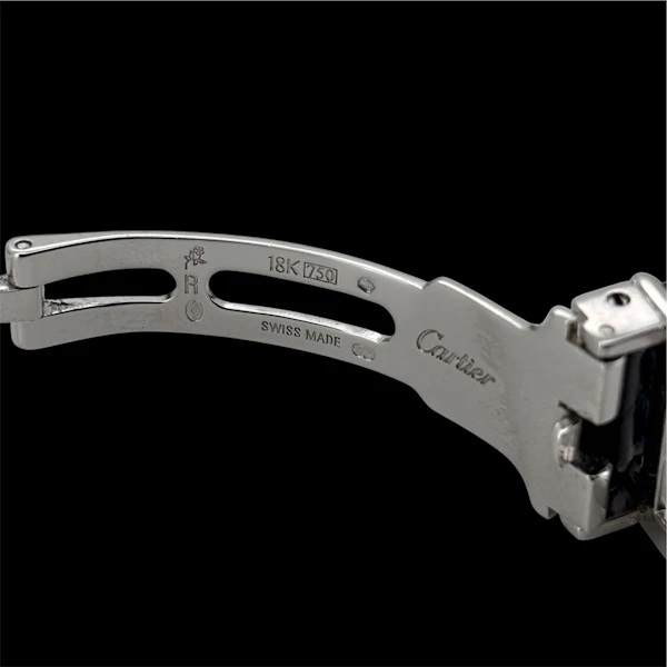 CARTIER TONNEAU DUAL TIME W1534051MECHANICAL WHITE GOLD FULL SET 2004 CPCP - MADE IN FRANCE - RARE - image 6