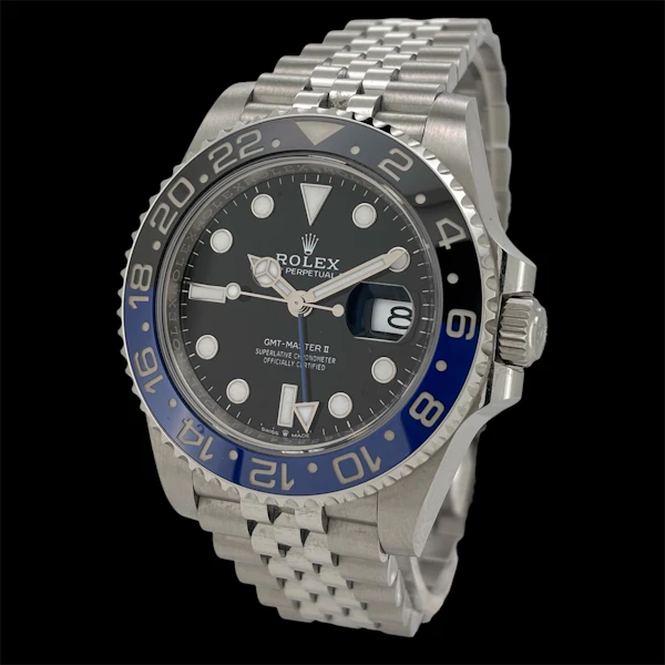 ROLEX GMT MASTER II BATGIRL 126710 BLNR FULL SET 2024 - image 1
