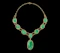 Antique Jade Necklace - image 4