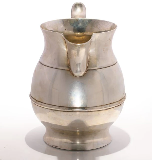 19th century Chinese Export silver jug with pseudo English hallmarks - image 3